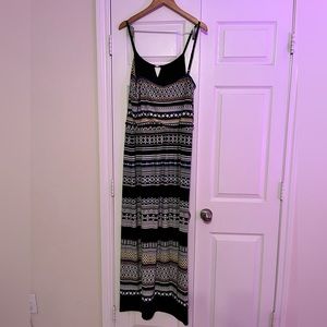 White House black market maxi dress